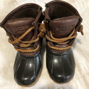 Toddler Sperry Duck Boots size 7